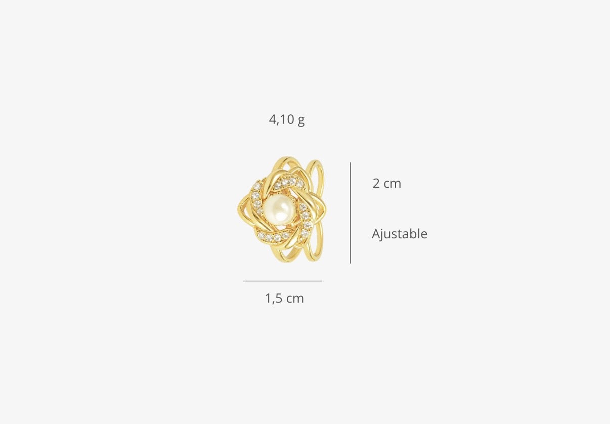 BAGUE FLEUR