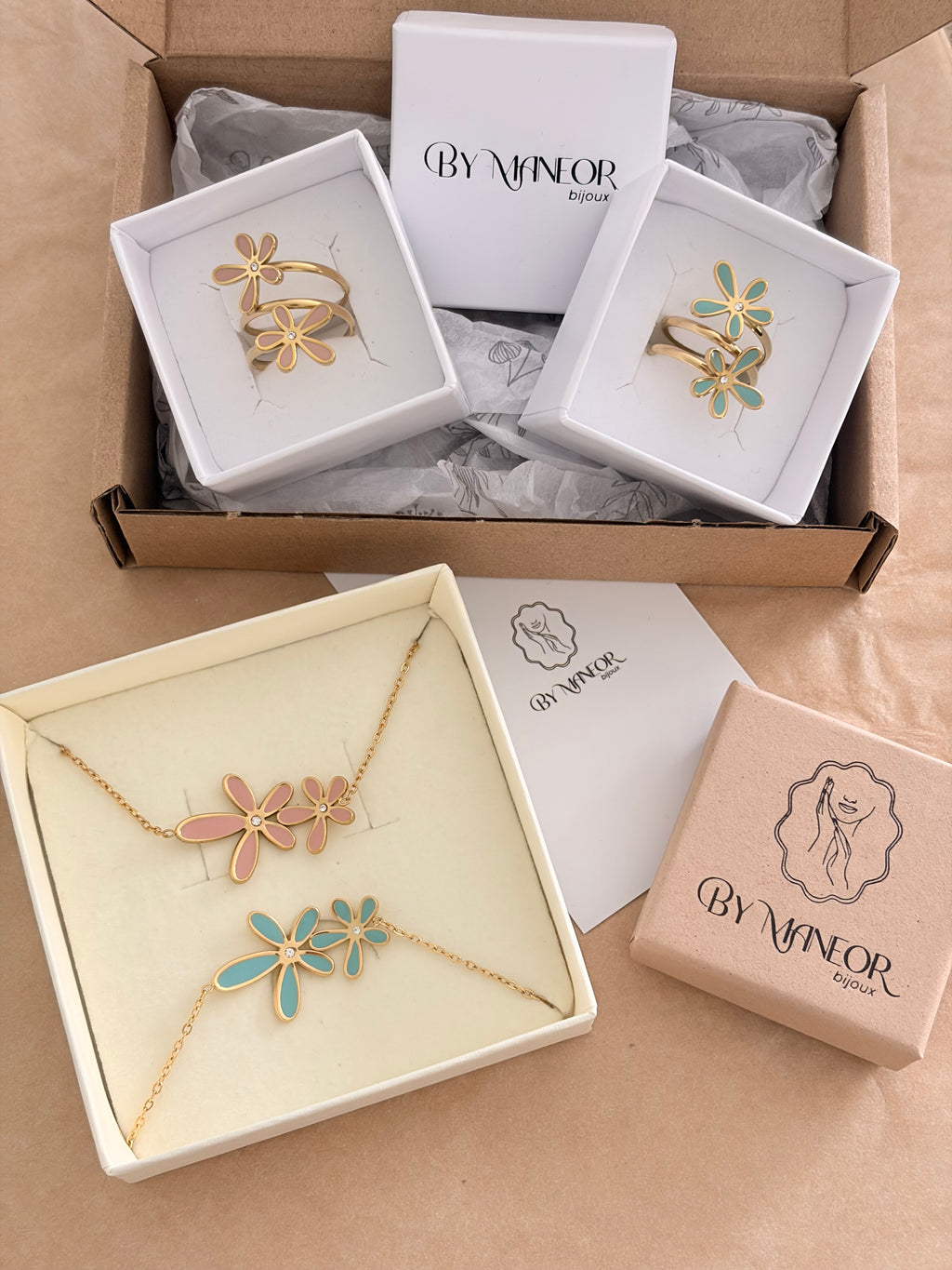 Coffret parure BLOSSOM