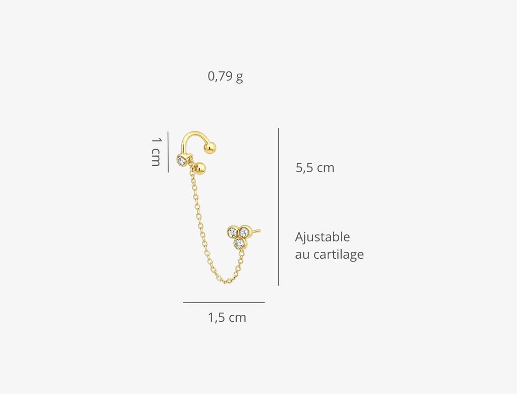 BOUCLE EARCUFF GLOW