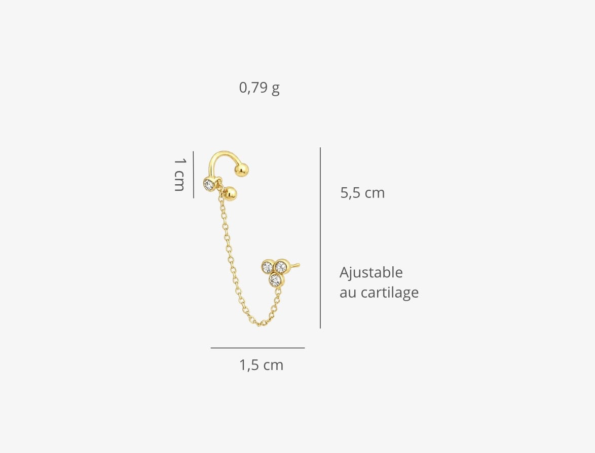 BOUCLE EARCUFF GLOW
