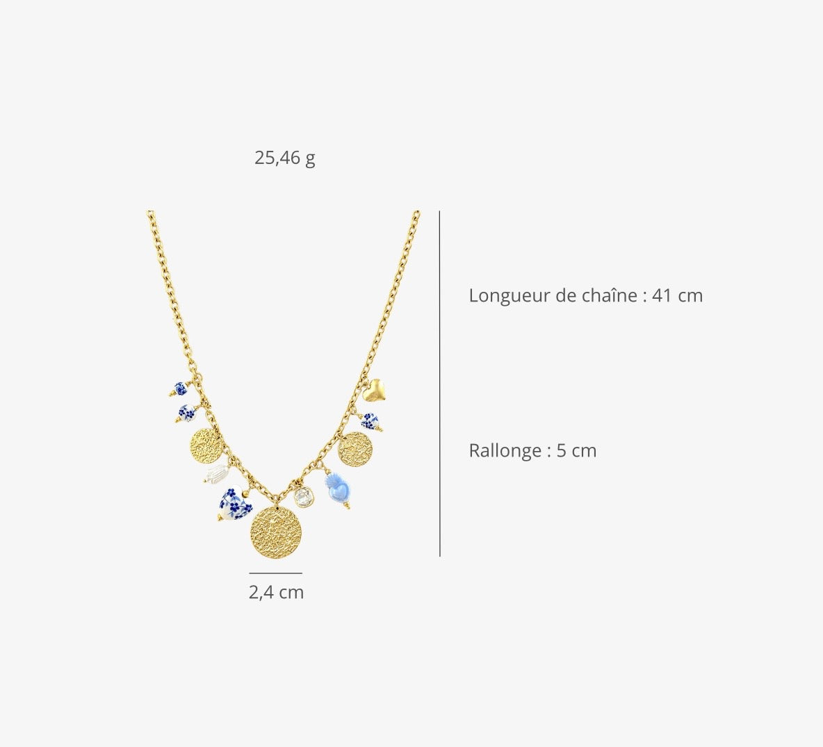 COLLIER AZURÉA
