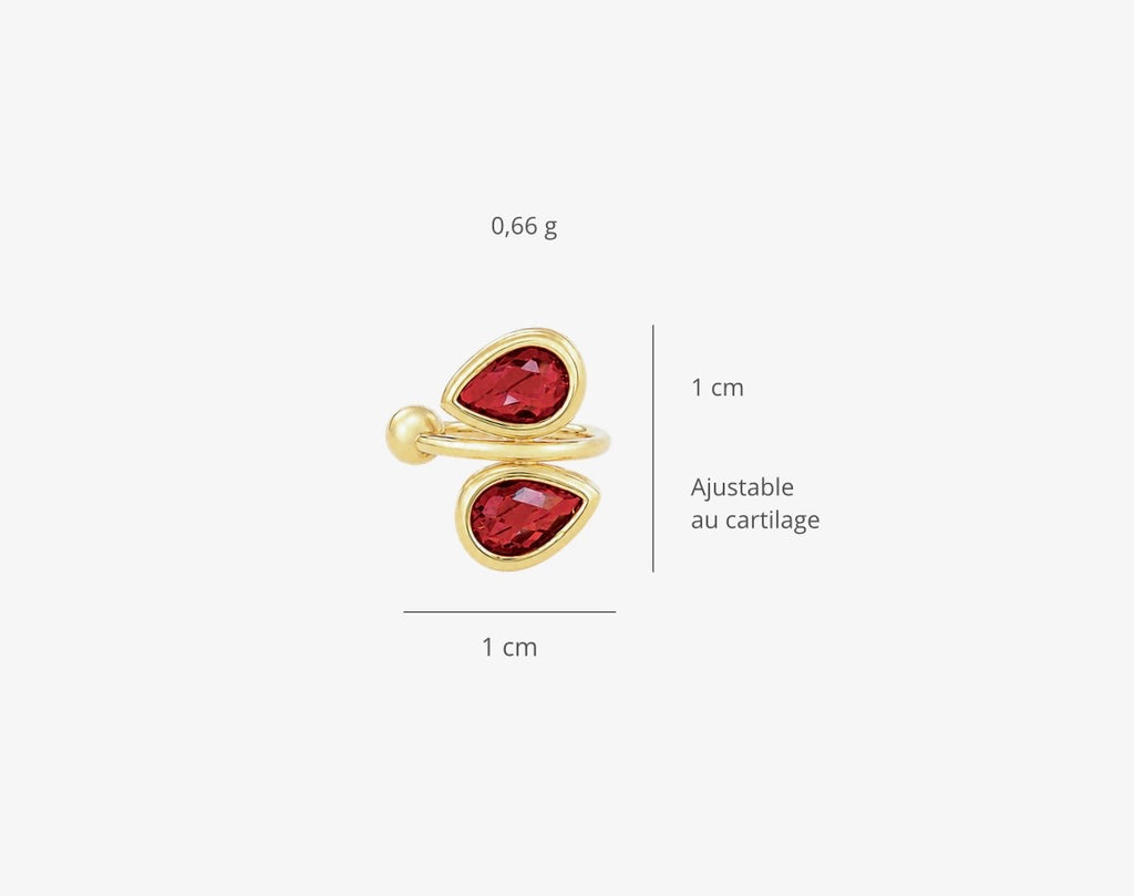 EARCUFF GOCCIA