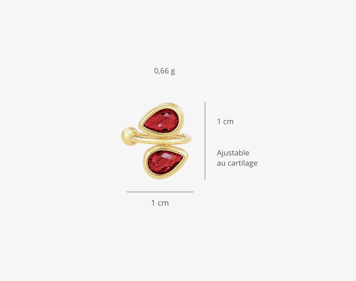 EARCUFF GOCCIA