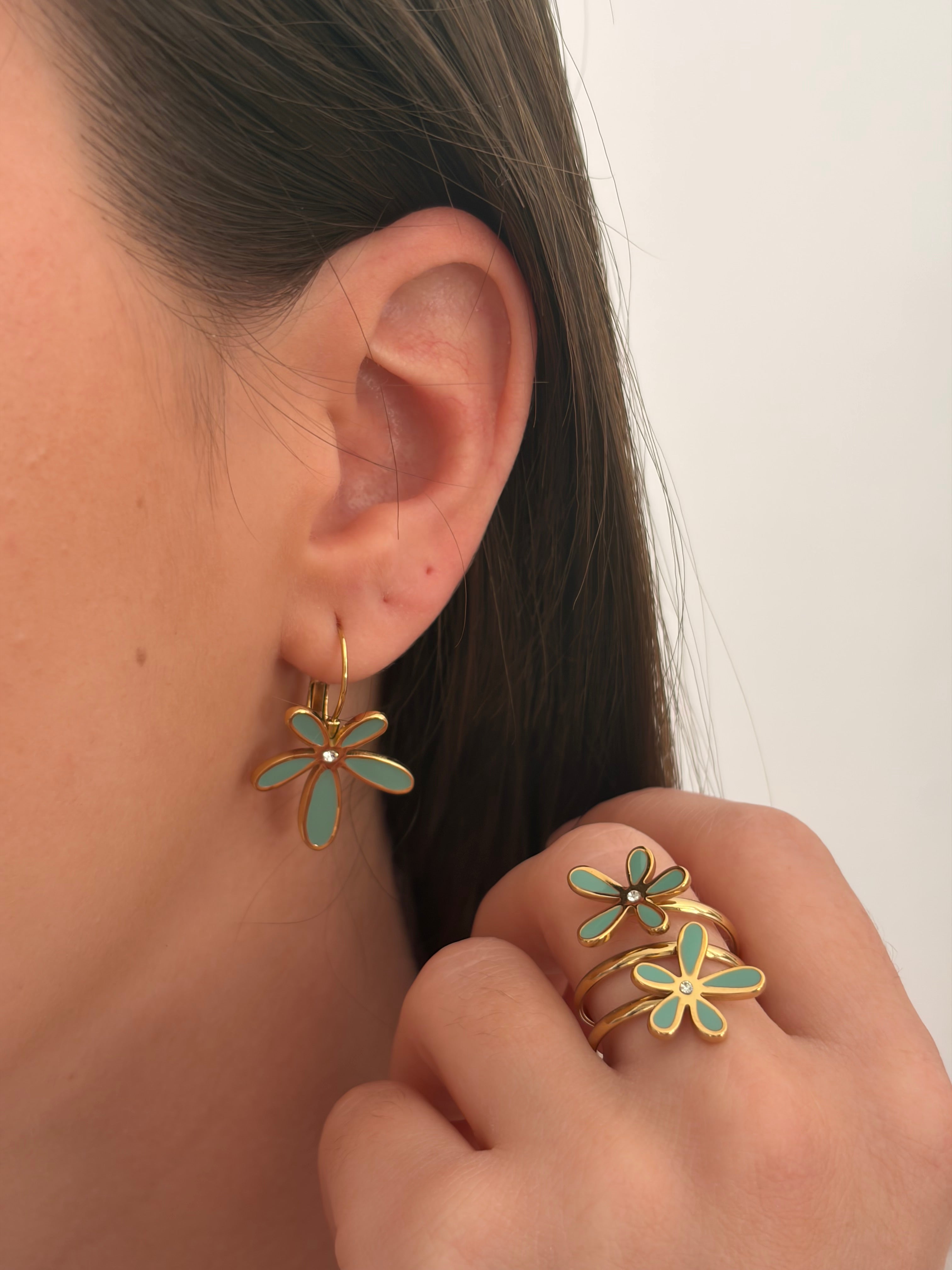 Boucles d’oreilles PÉTALES