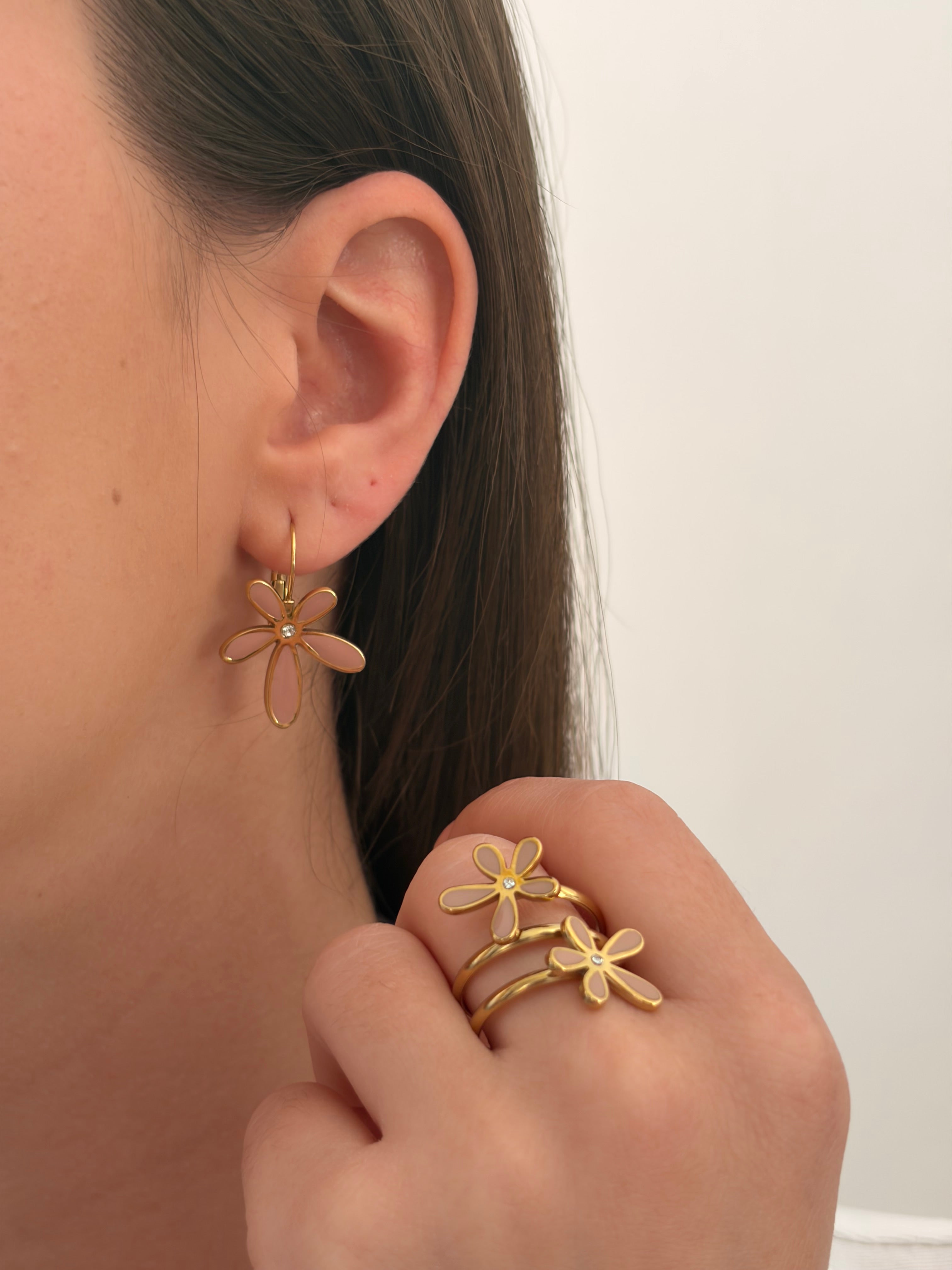 Boucles d’oreilles PÉTALES
