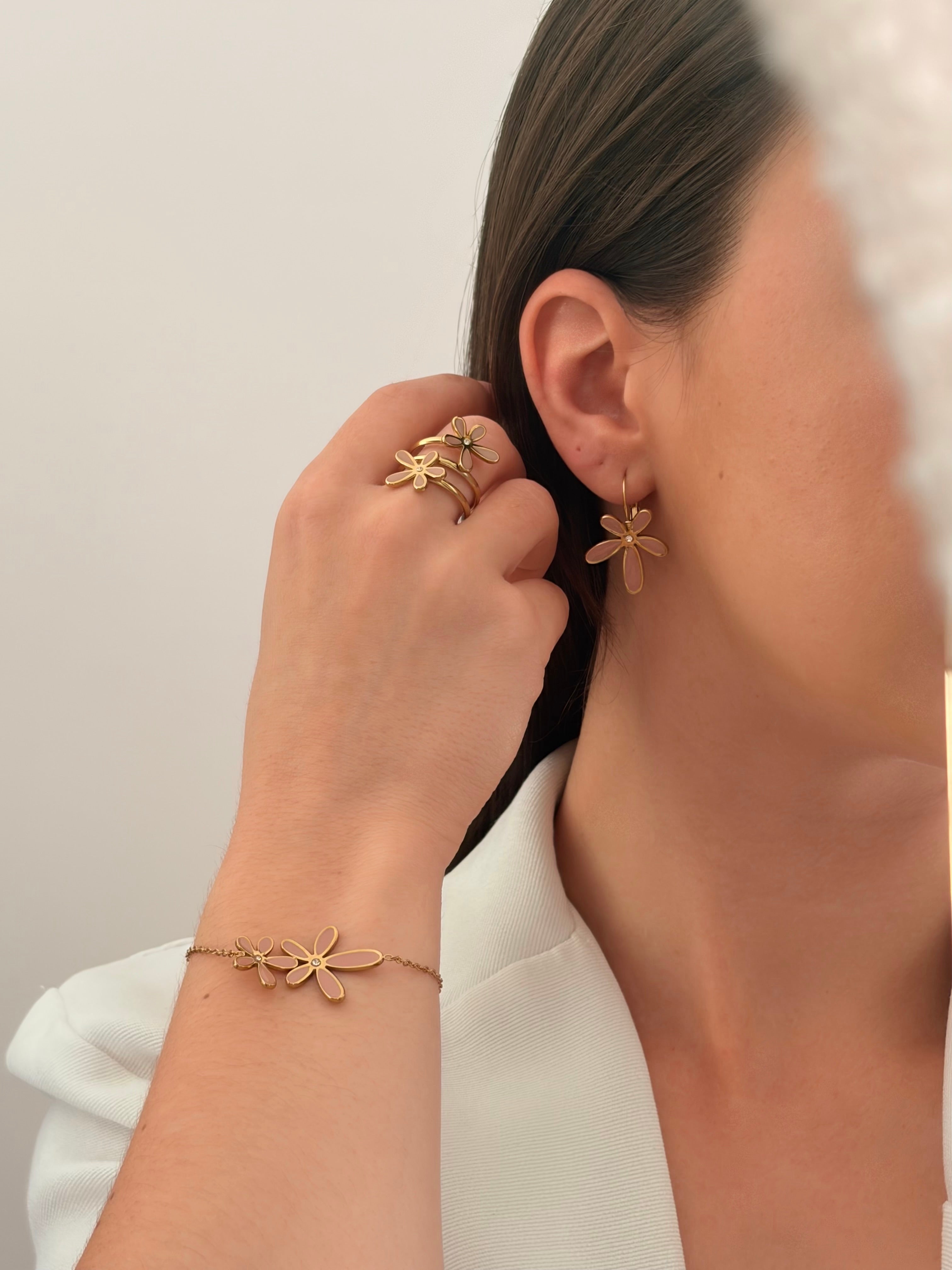 Boucles d’oreilles PÉTALES