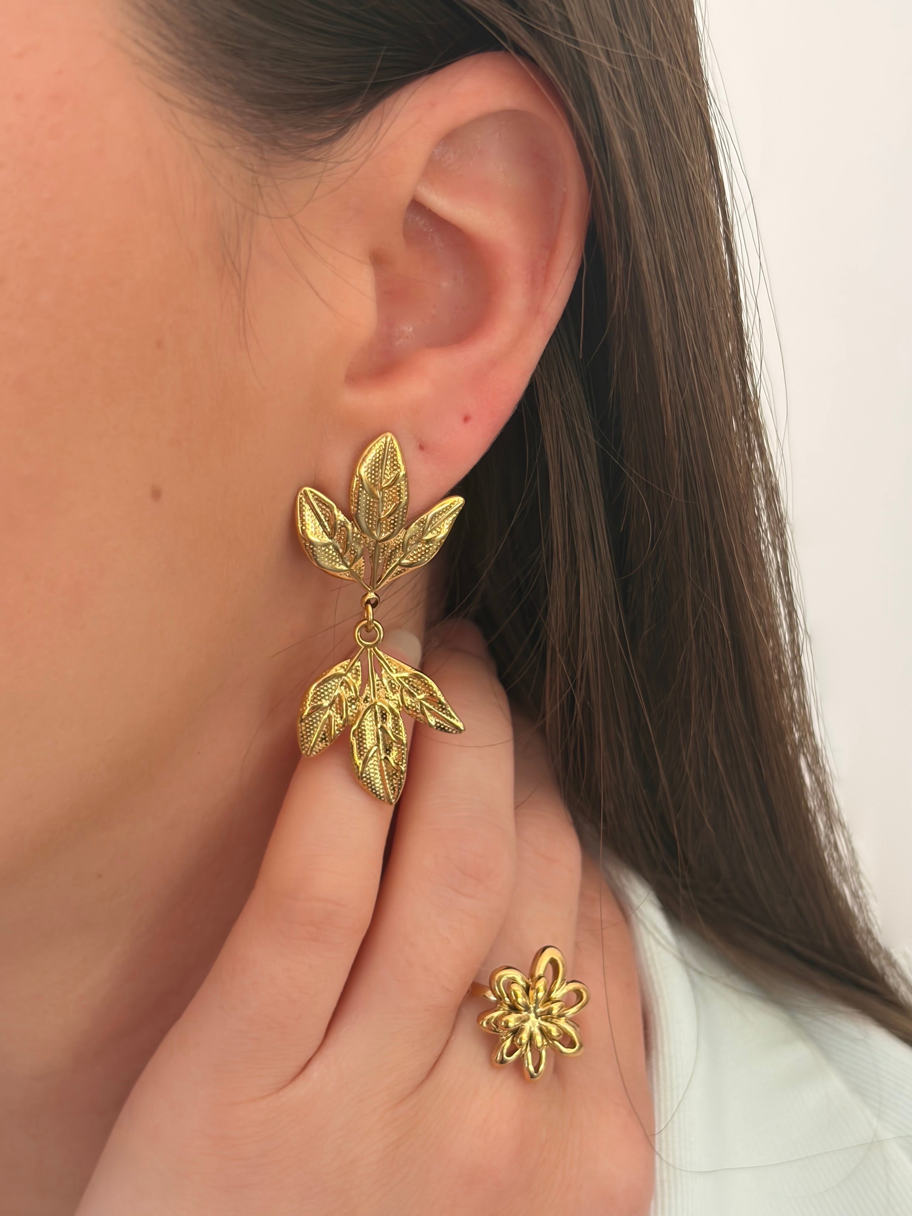 Boucles d’oreilles LILAS