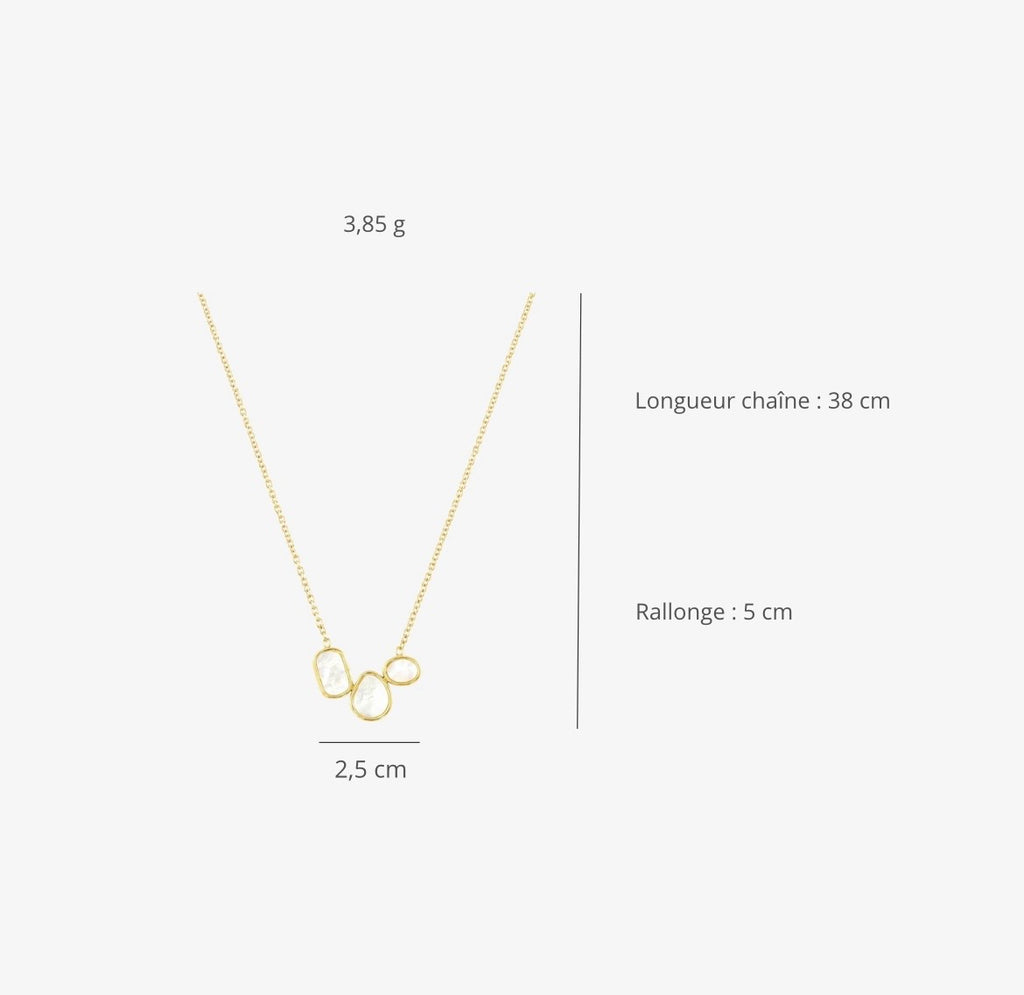 COLLIER NACRE