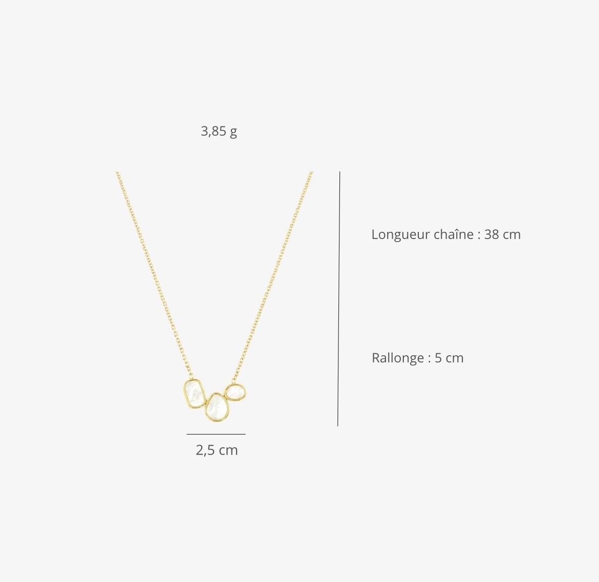 COLLIER NACRE