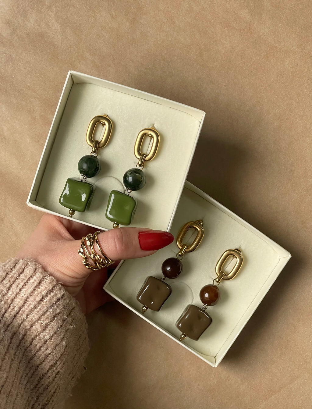 Boucles d'oreilles MIA