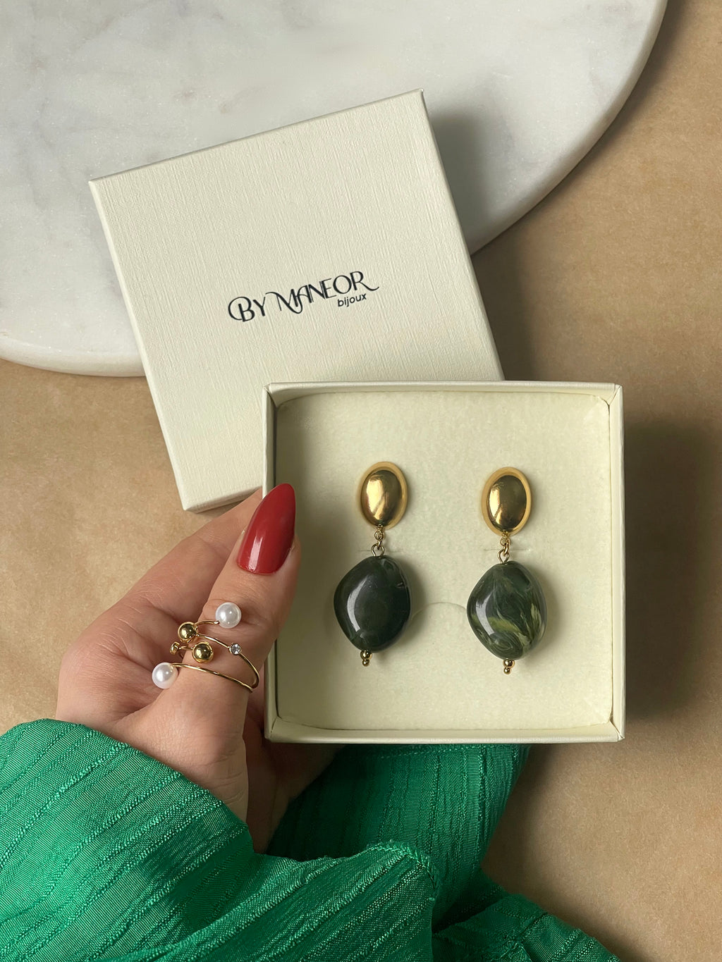 Boucles d'oreilles SOLÈNE