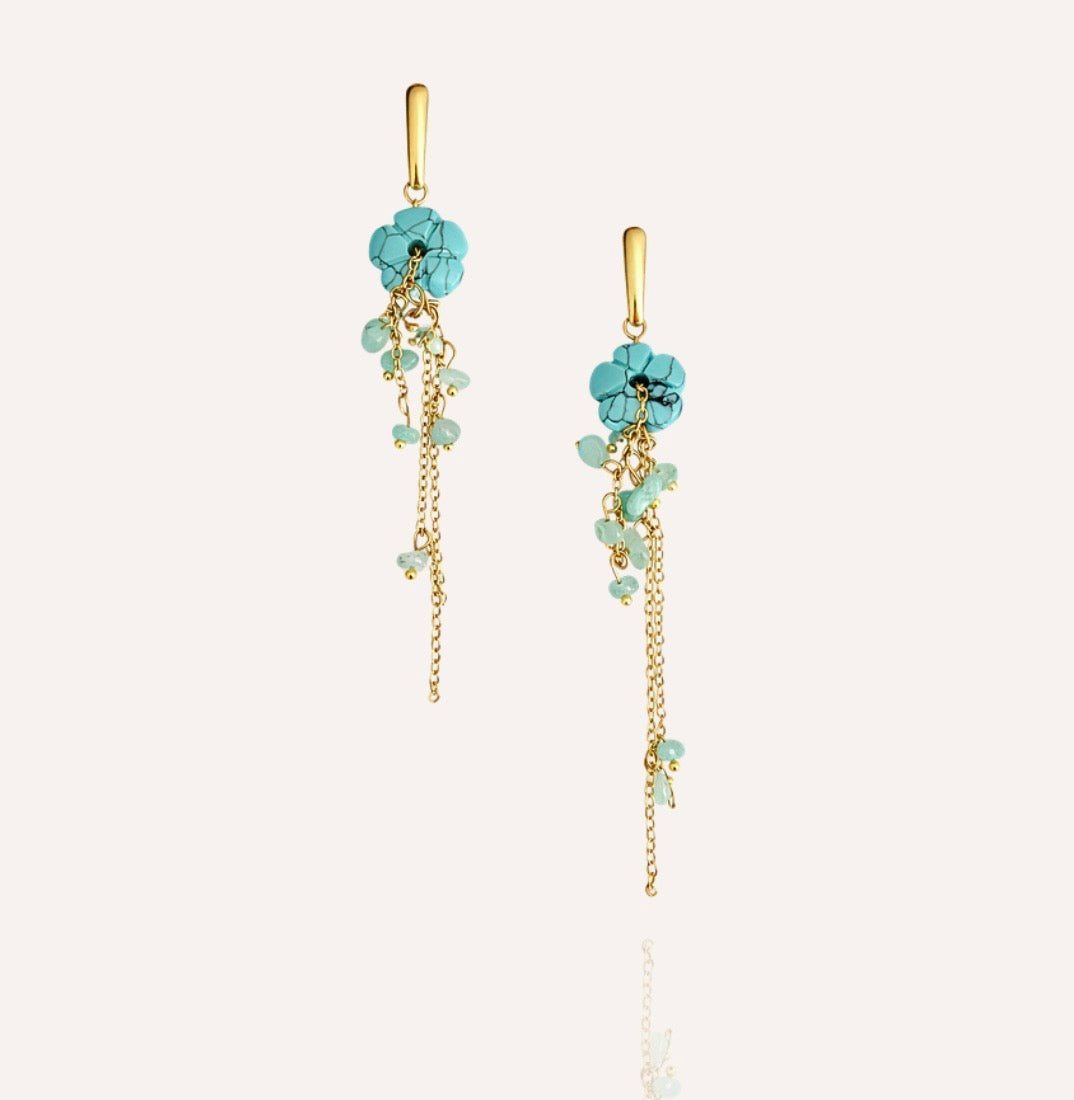 Boucles d’oreilles DAHLIA