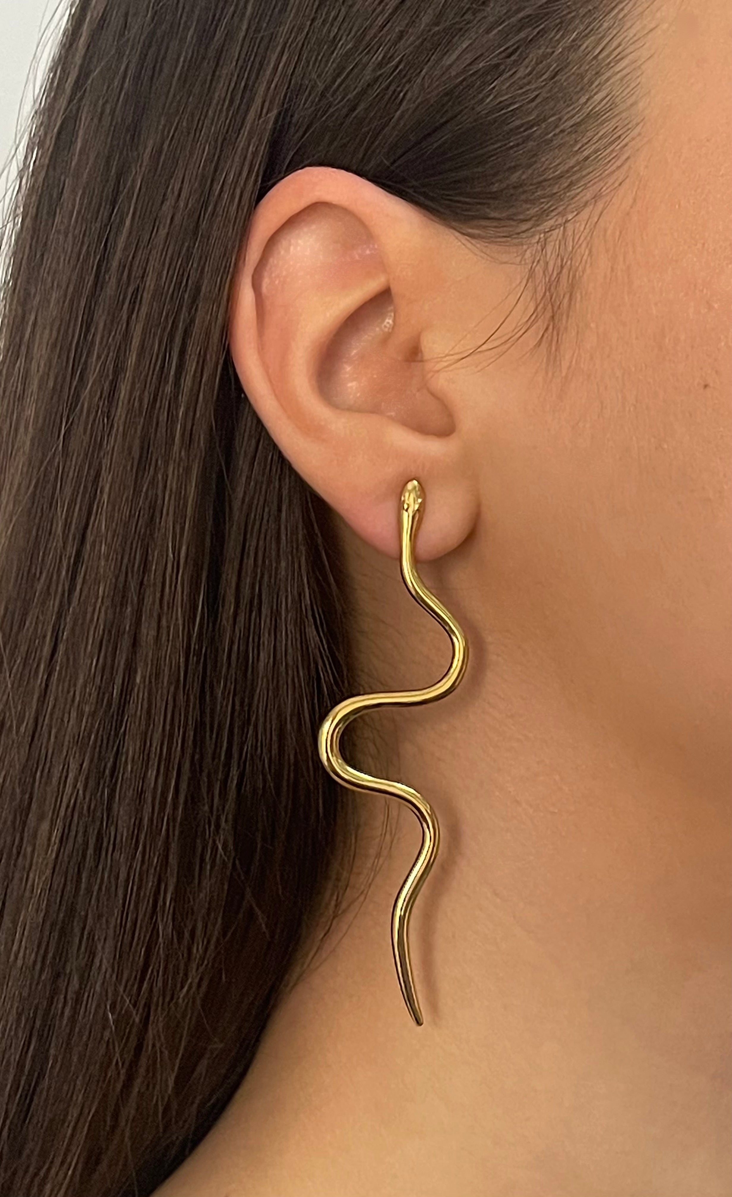 Boucles d’oreilles SERPENT