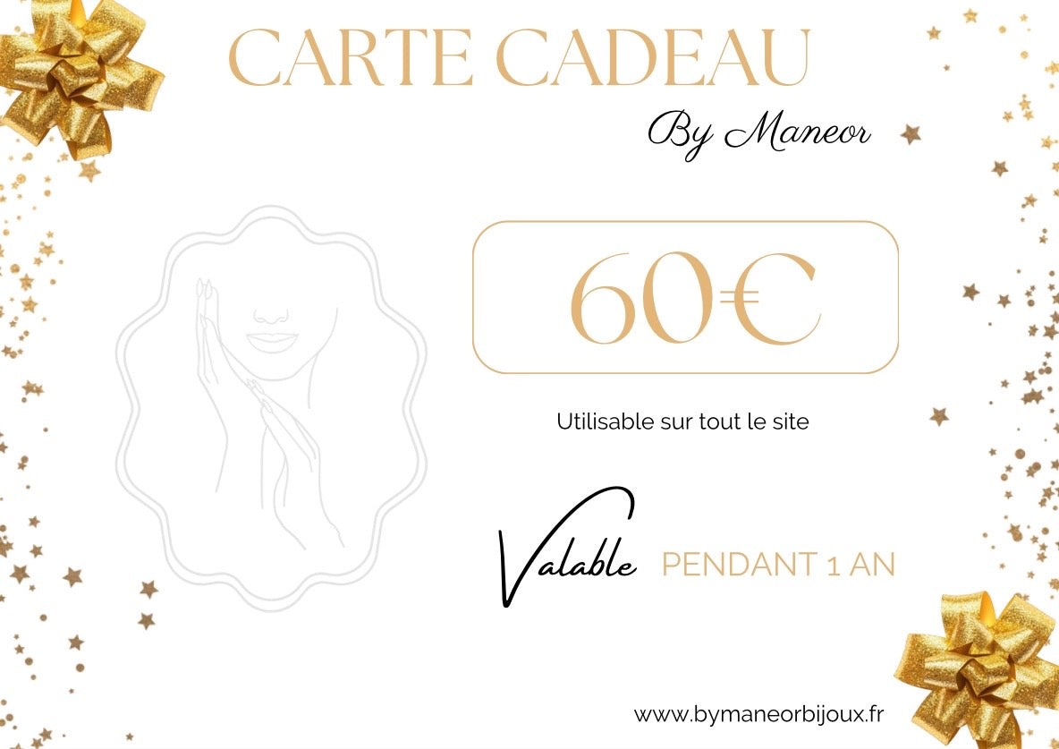 Carte-cadeau By Maneor