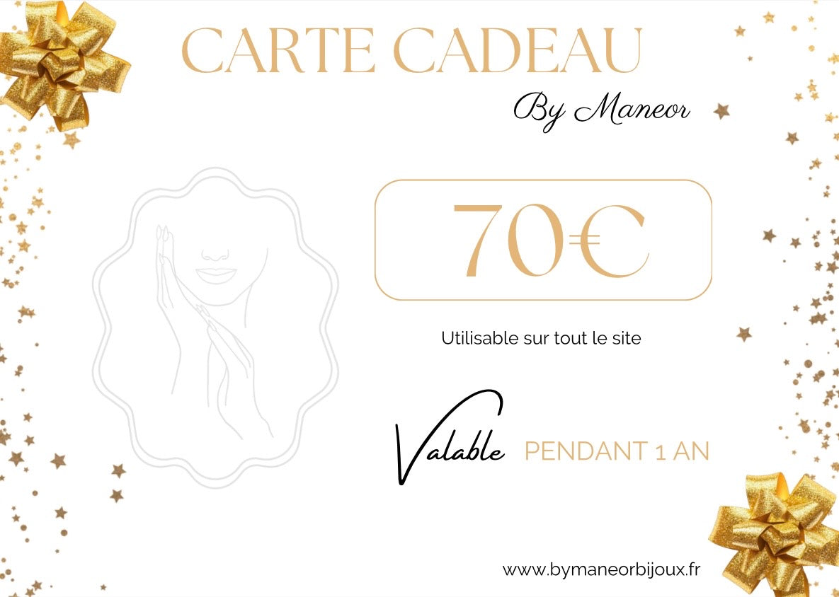 Carte-cadeau By Maneor