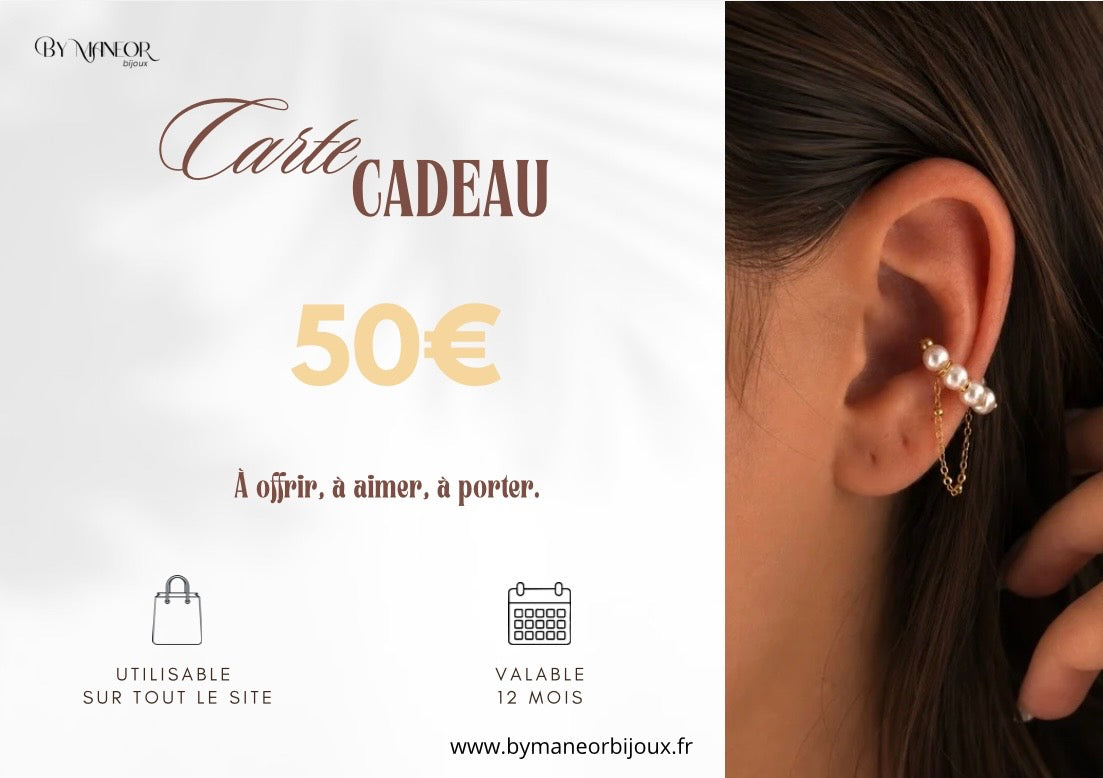 Carte-cadeau By Maneor