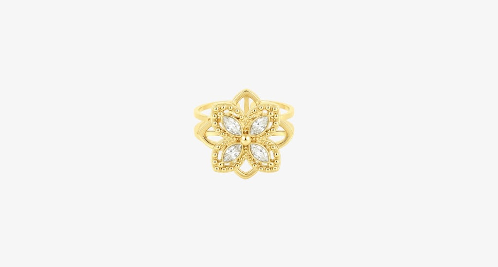 BAGUE ROSE