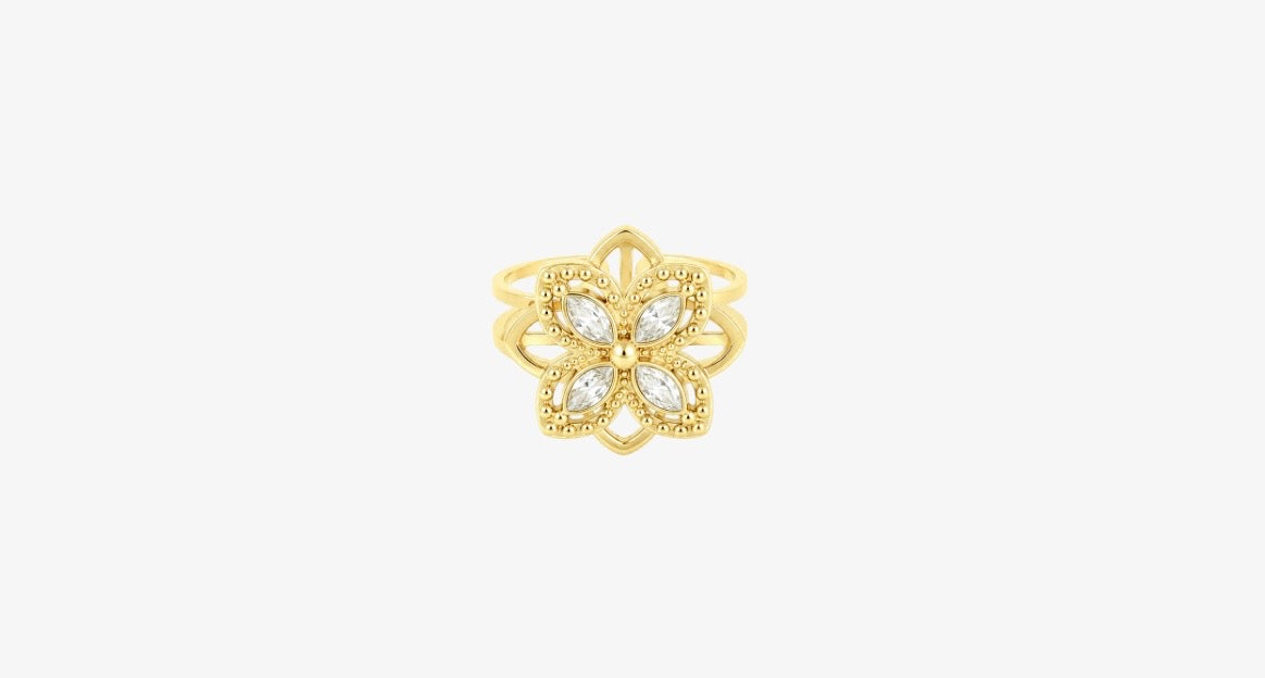 BAGUE ROSE