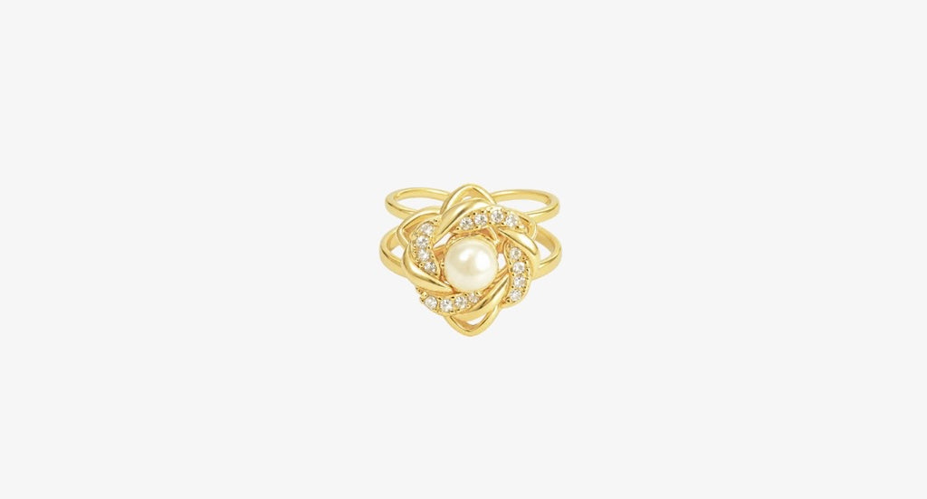 BAGUE FLEUR