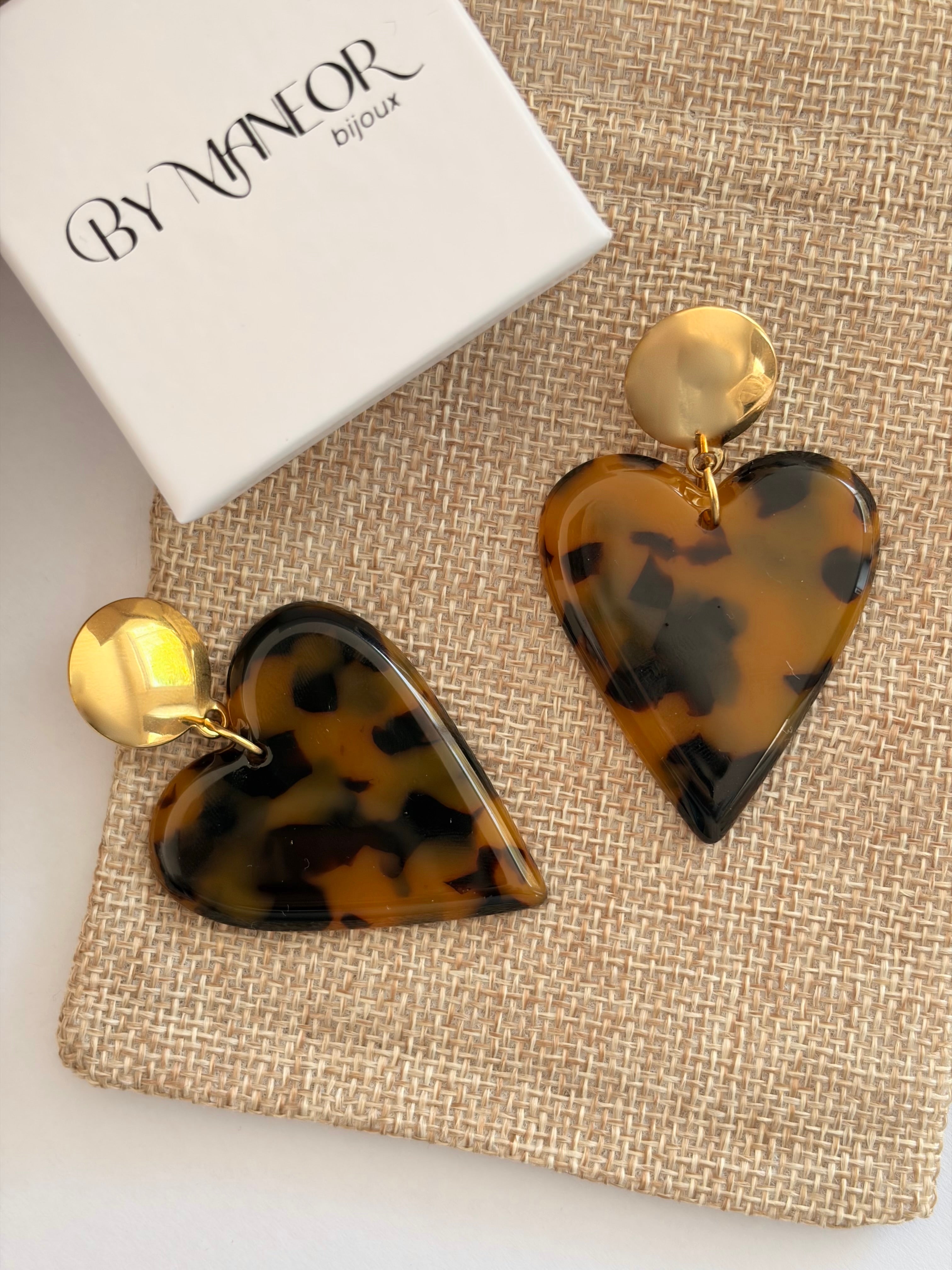 Boucles d'oreilles CŒUR