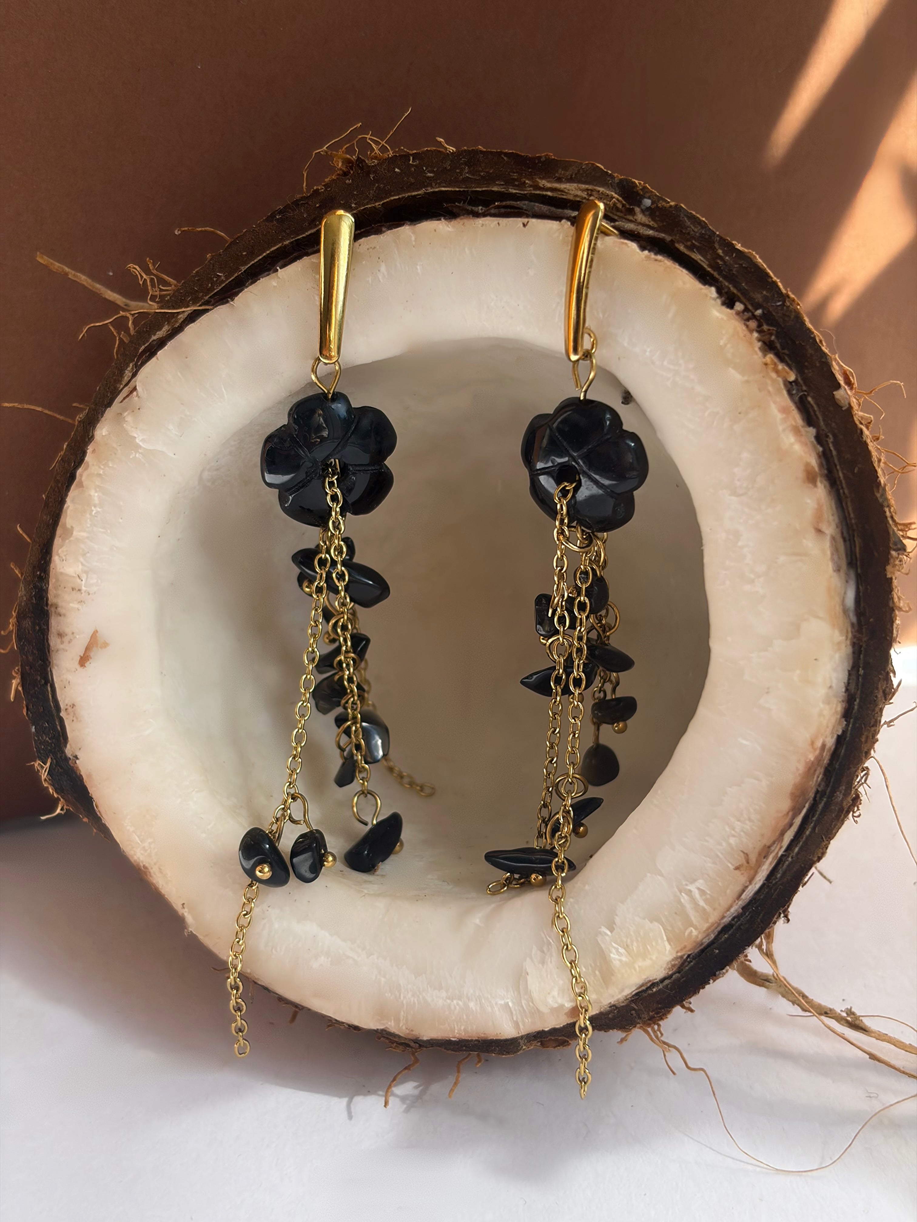 Boucles d’oreilles DAHLIA